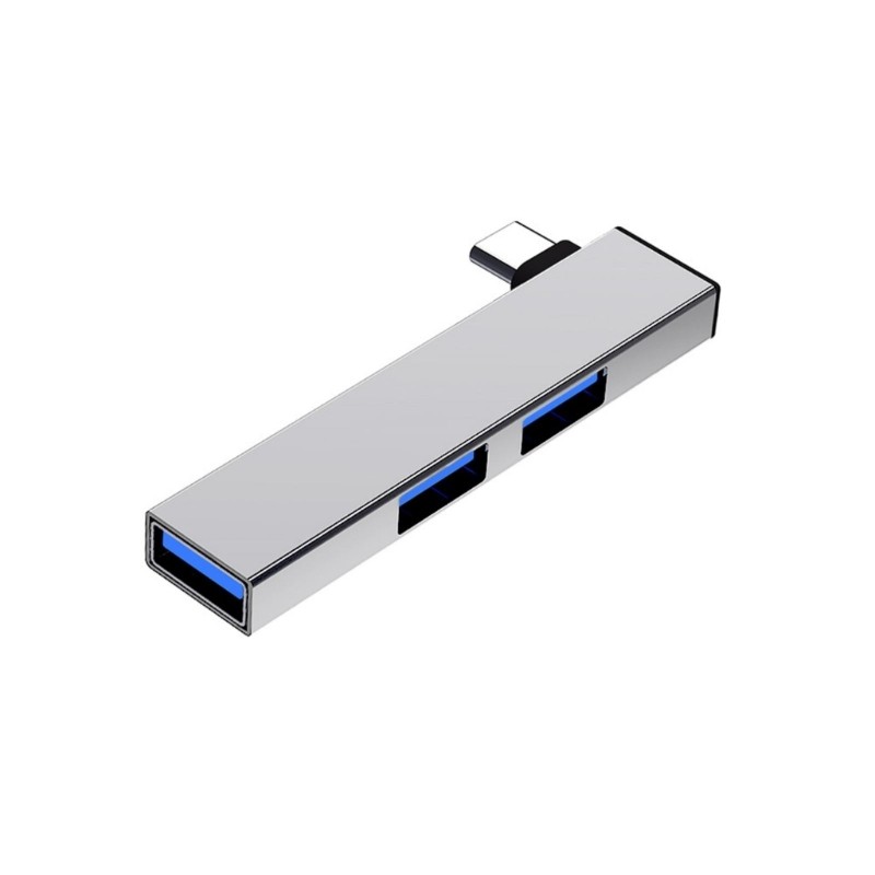 USB Type C Hub 4 Port Mini Expander for Laptop with Fast Speed Data Transfer