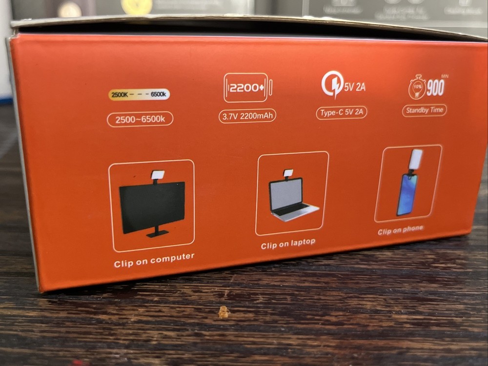 D6 Video Light 5v 2a