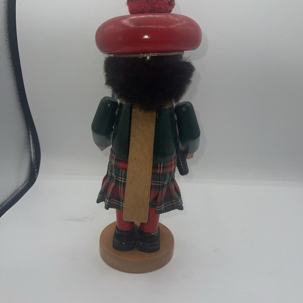 Steinbach Scottish Bagpiper 13” Nutcracker - Made in Germany No Box