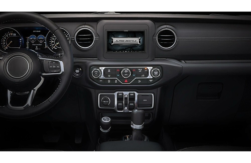 ALPINE i407-WRA-JL 6.95" Double DIN Touchscreen Multimedia Receiver