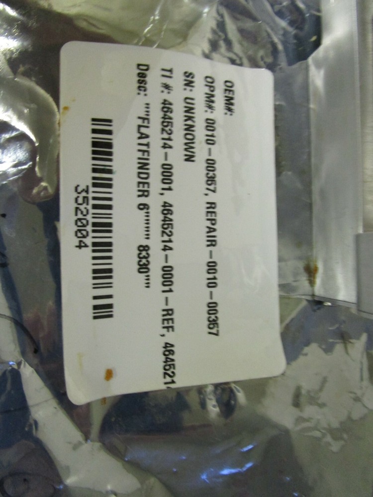 AMAT Applied Materials 0010-00357 Flat Finder 6