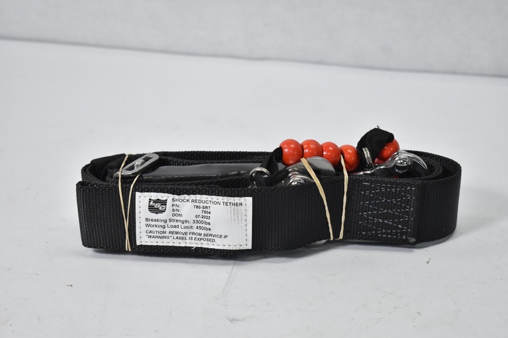 LSC Shock Reduction Tether 780-SRT 3300 Breaking Strength 450lbs Working Load