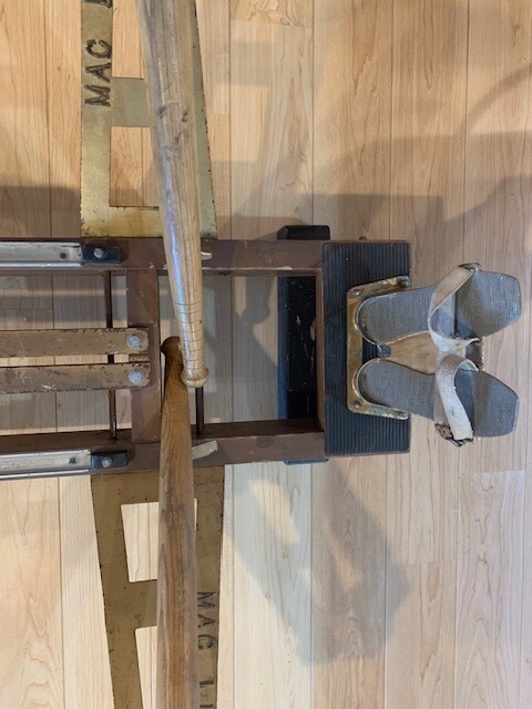 Antique Mac Levy Rowing Machine