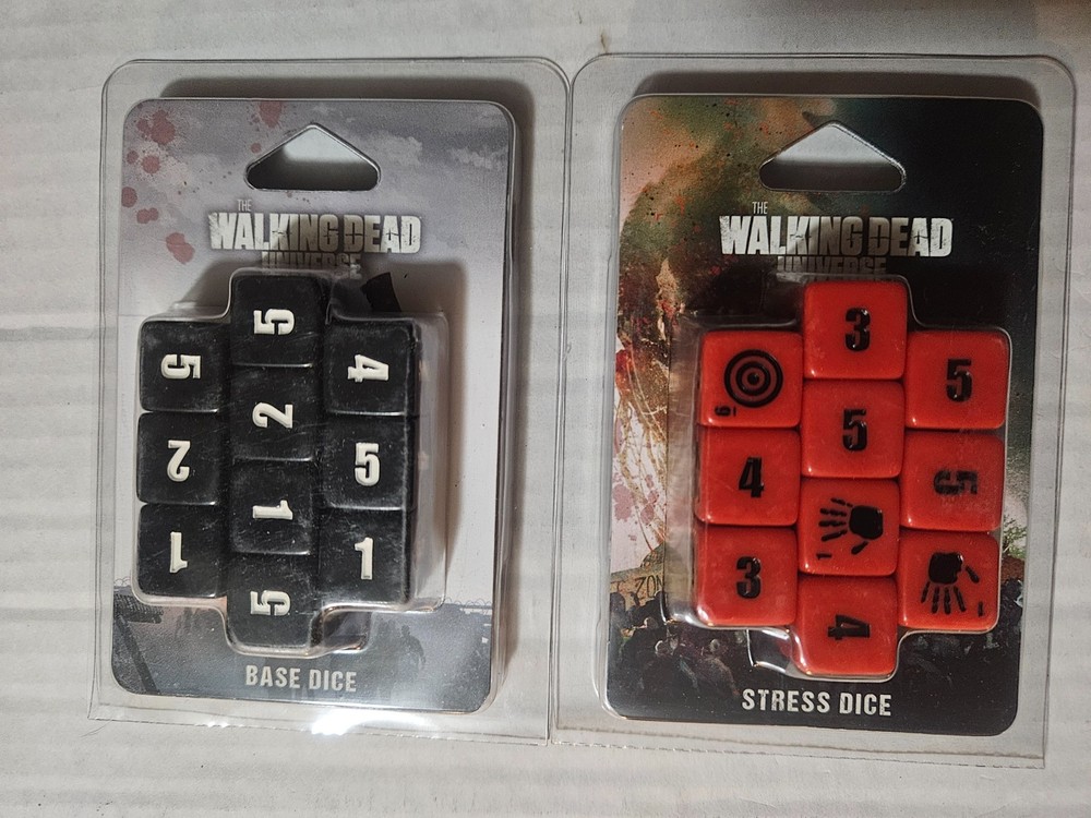 The Walking Dead Universe RPG: Basic & Stress Dice Sets