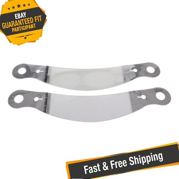 Racing Optics 10206C 2 mil Laminated Tearoffs XStack 10 (Clear)