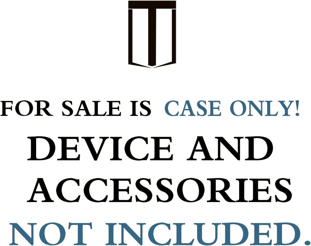 Compact EVA CD Player Carrying Case with Internal Accessory Pocket - Blue