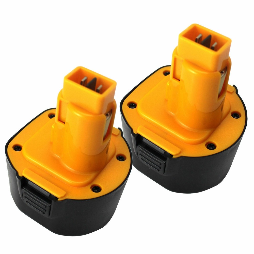 2Pack 9.6V DW9062 DW9061 NiH Battery Replace for Dewalt 9.6 Volt Cordless Tools