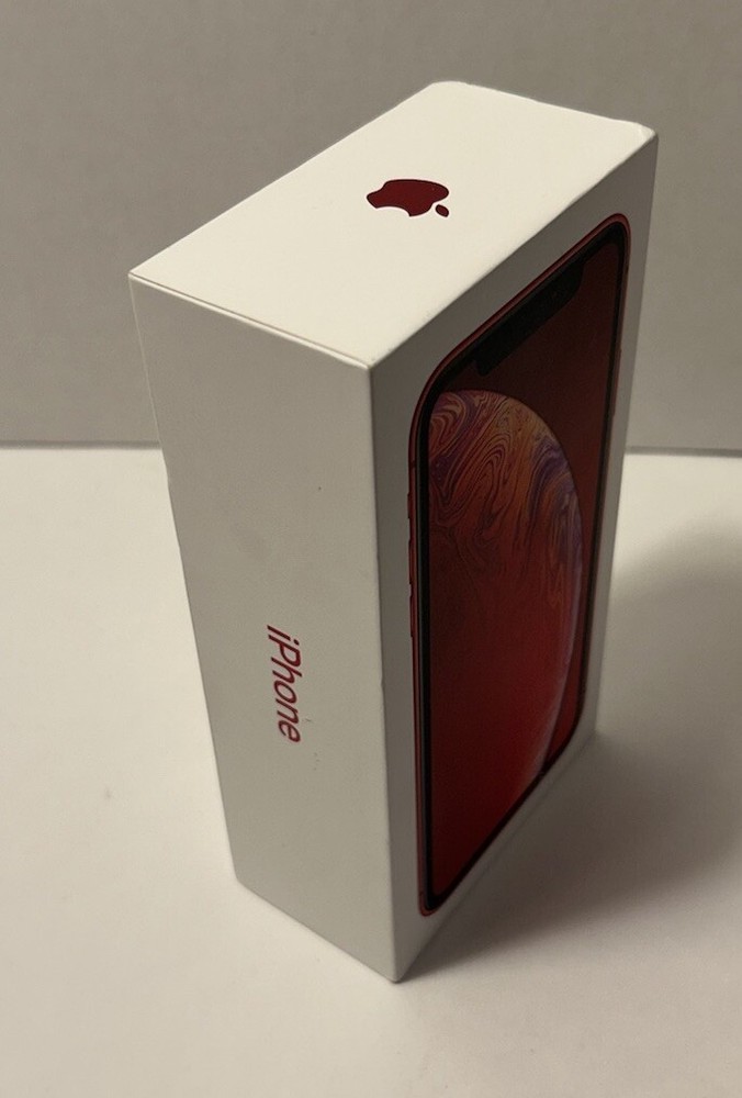 Apple iPhone XR Red 64GB Box Only - Empty Box Only Red