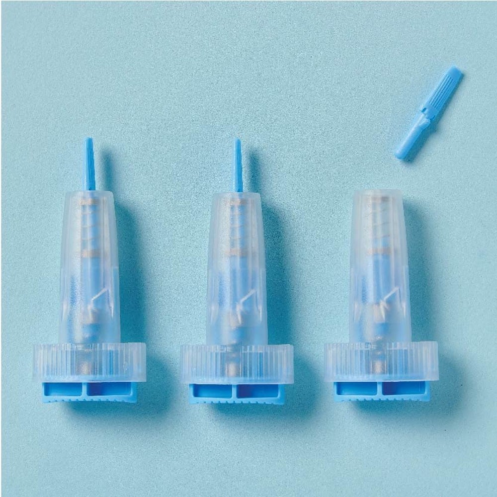 Medline Sterile Safety Lancets, Push-Button Activation, Blood Glucose Testing...