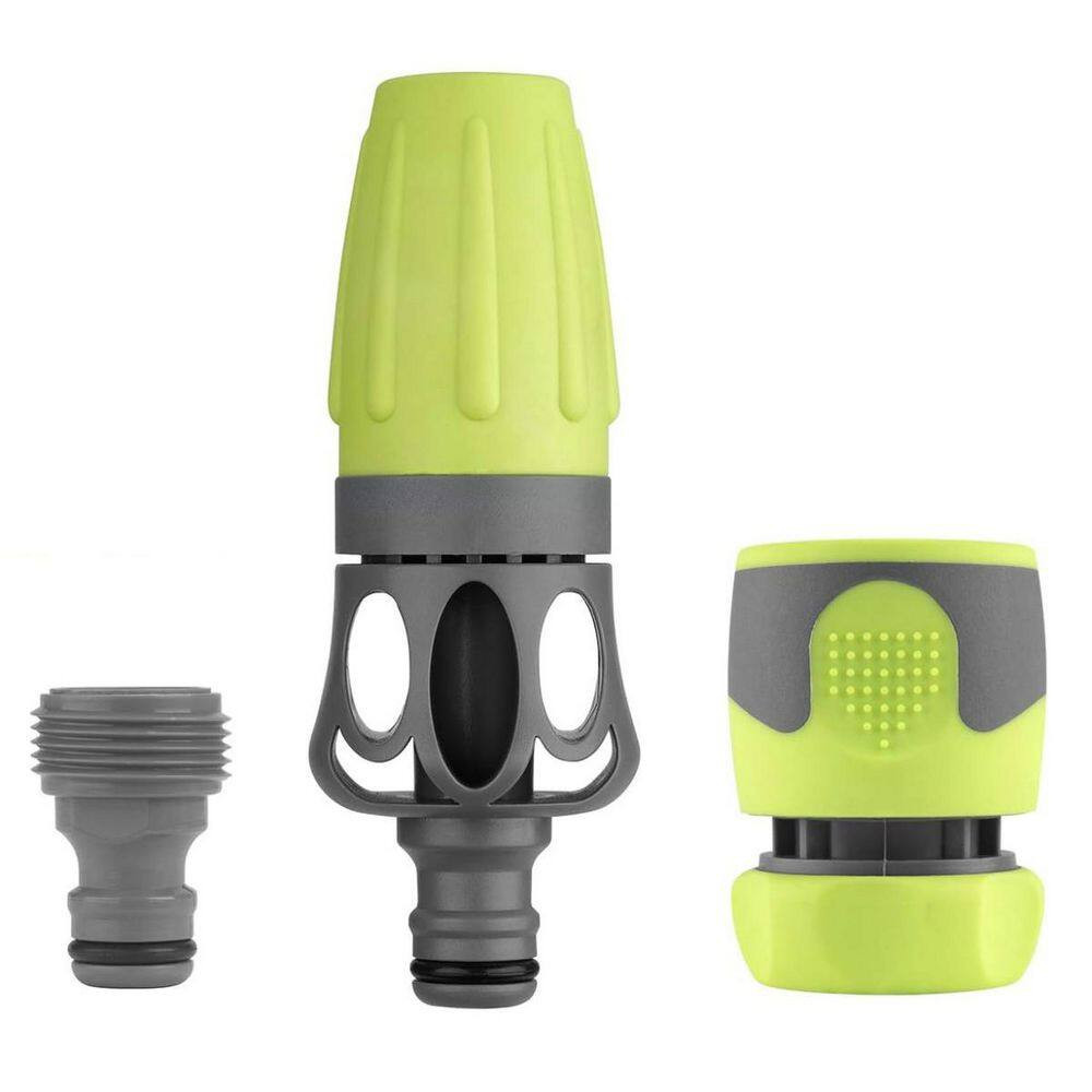 3-Piece Garden Hose Nozzle Kit