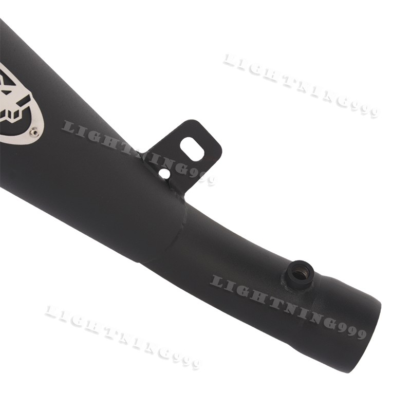 For Kawasaki Ninja ZX-6R ZX6R 2024-2026 Mid Link Pipe With Exhaust Muffler Tips