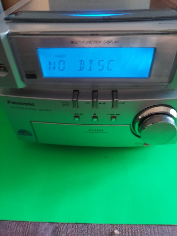 PANASONIC SA-PM03 Stereo System With Sound Virtualizer & Multi-Function Display