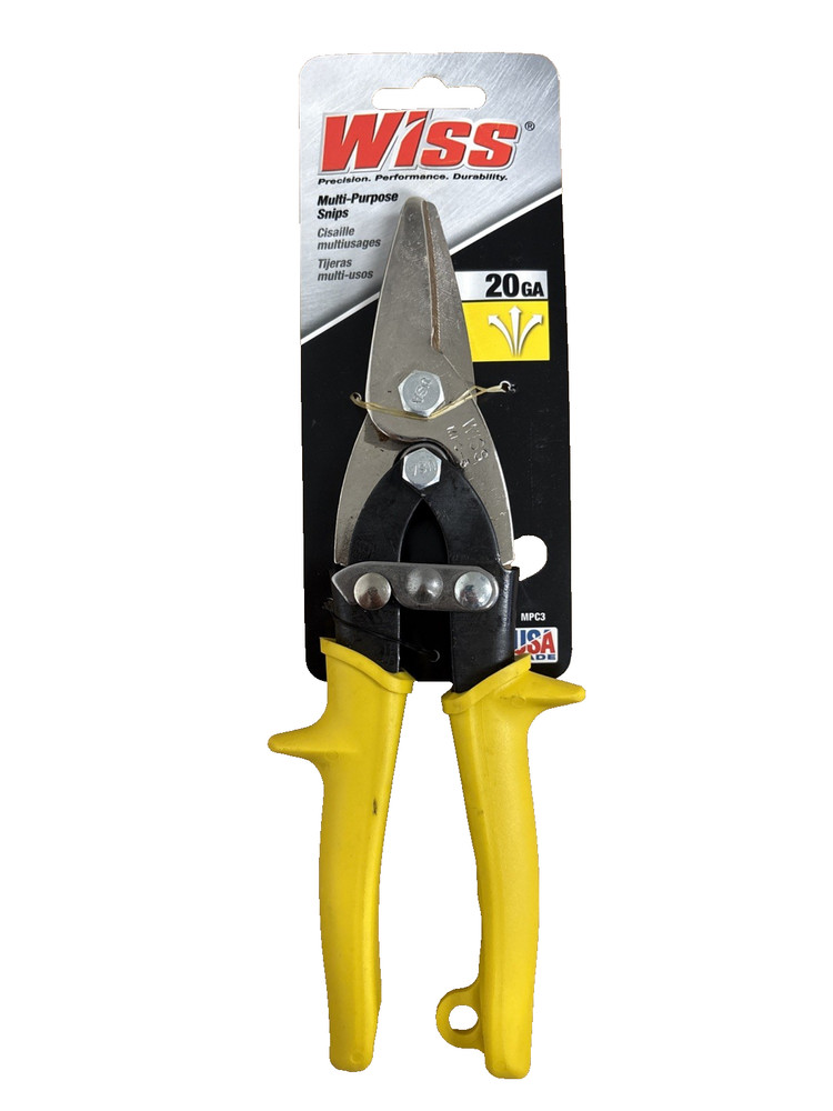WISS MPC3 9" Multi-Purpose Metal Wizz Snips