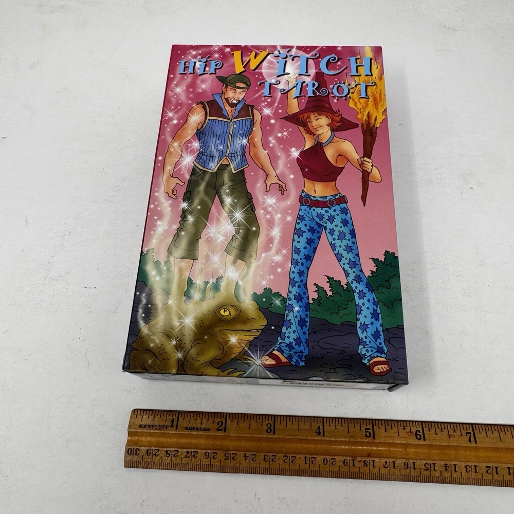 HIP WITCH TAROT Wiccan Complete Rare
