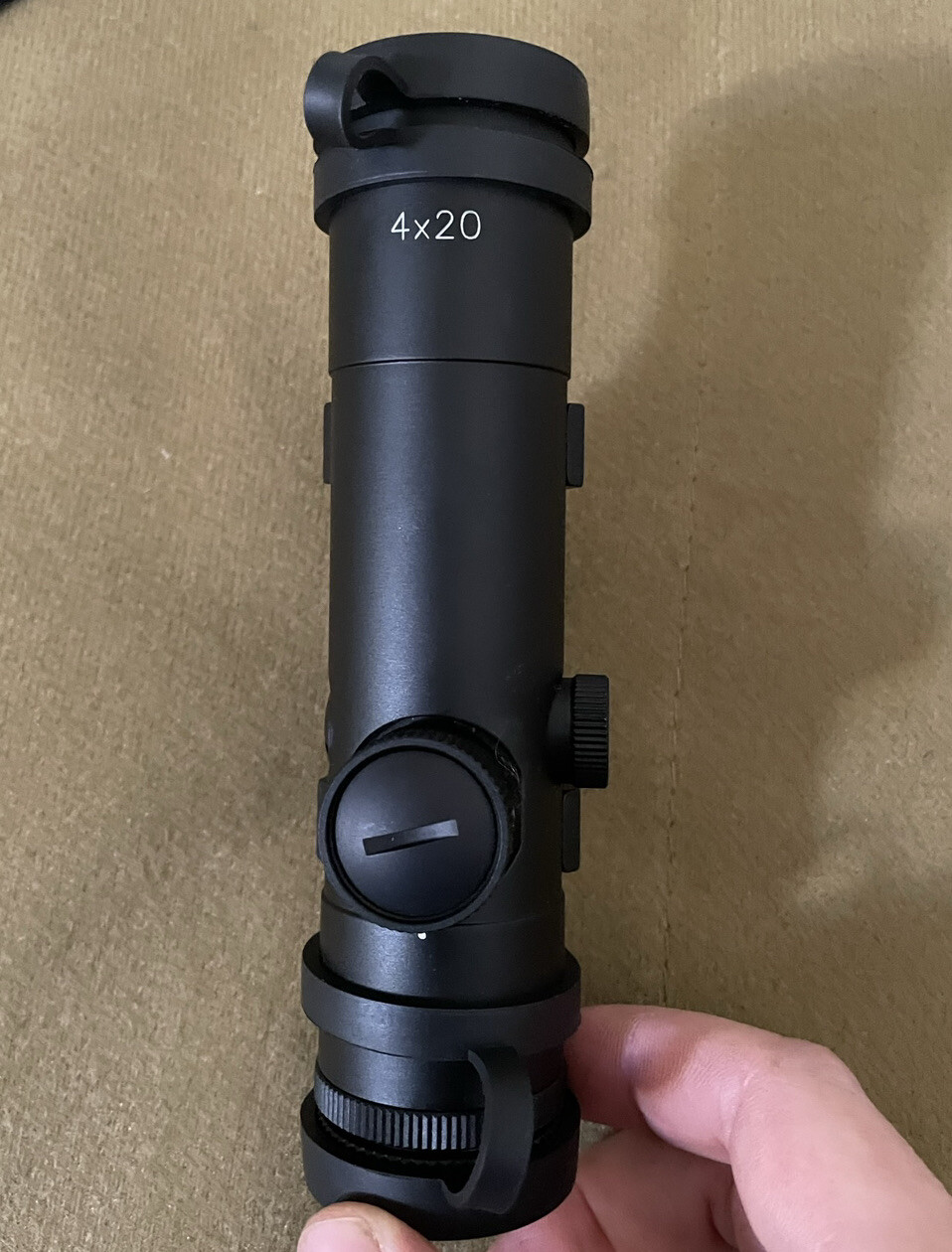 4x20 Classic Retro Vintage Style Sporter A1 Scope w/ Carry Handle Mount BDC