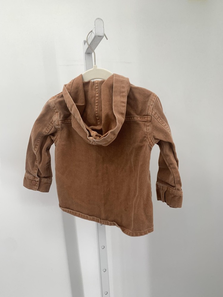 HOODED BTN DOWN DENIM