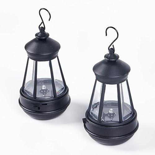 Solar-Lantern Waterproof Lights Replacement - Garden Decor mini lantern 2pack