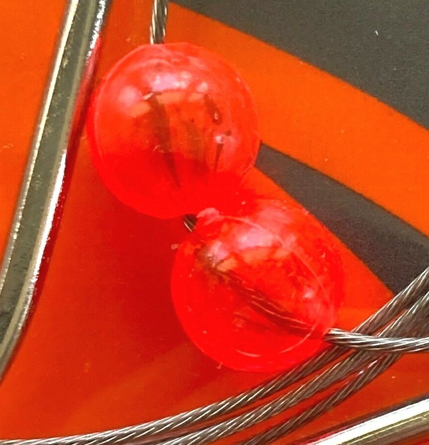 South Bend 5 PACKS Sturgeon Rig Size 7/0 Two Hook 36" Wire Leader STRG-70