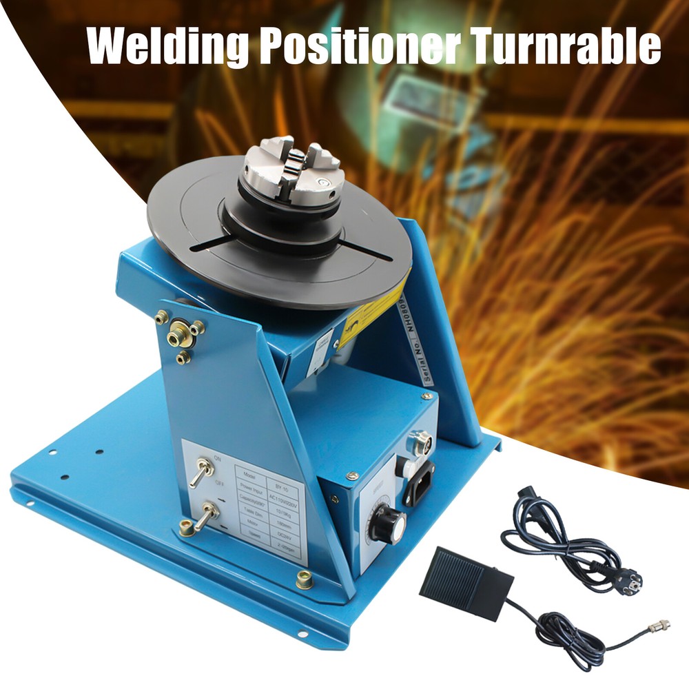 Welding Positioner Automatic Pipe Welding Automatic Rotary Table Positioner 10kg