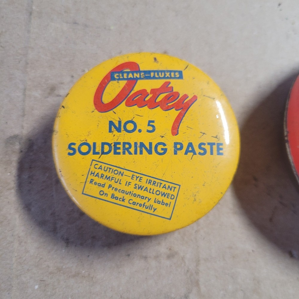 Mixed Lot Soldering Wire Acid Core Rosin Solid & Paste KESTER OATEY DUNLAP