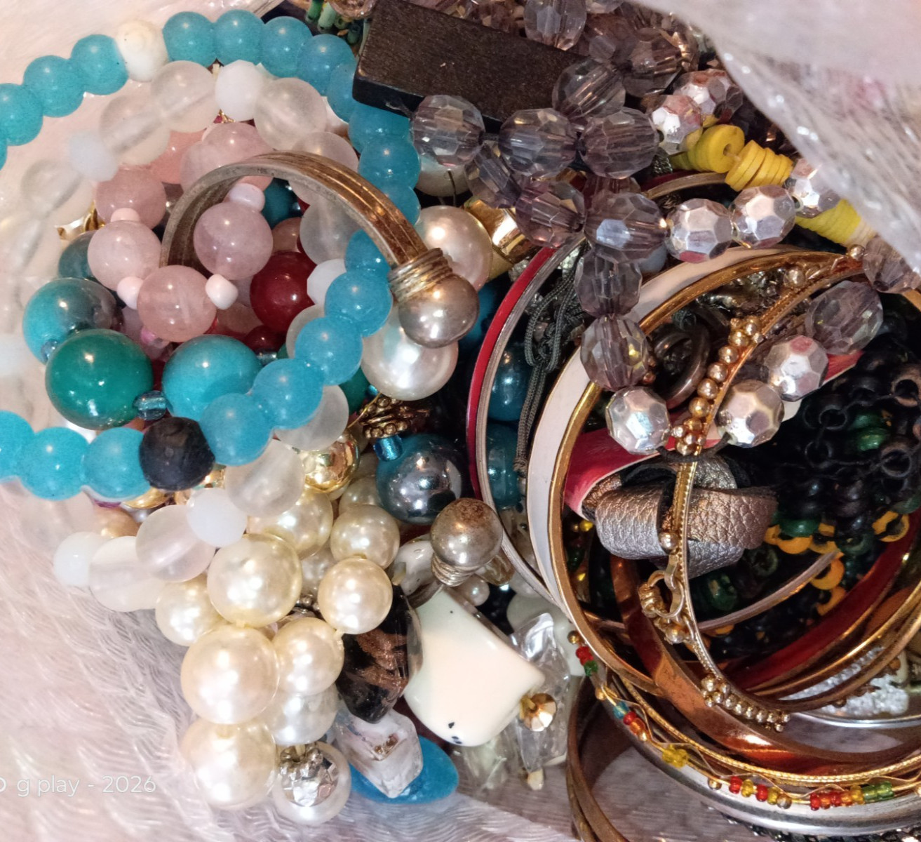 FREE SHIP LOT 1 DAY HANDLING Jewelry Junk 3 POUNDS 3 LBS VTG MODERN Y2K Grab Mix