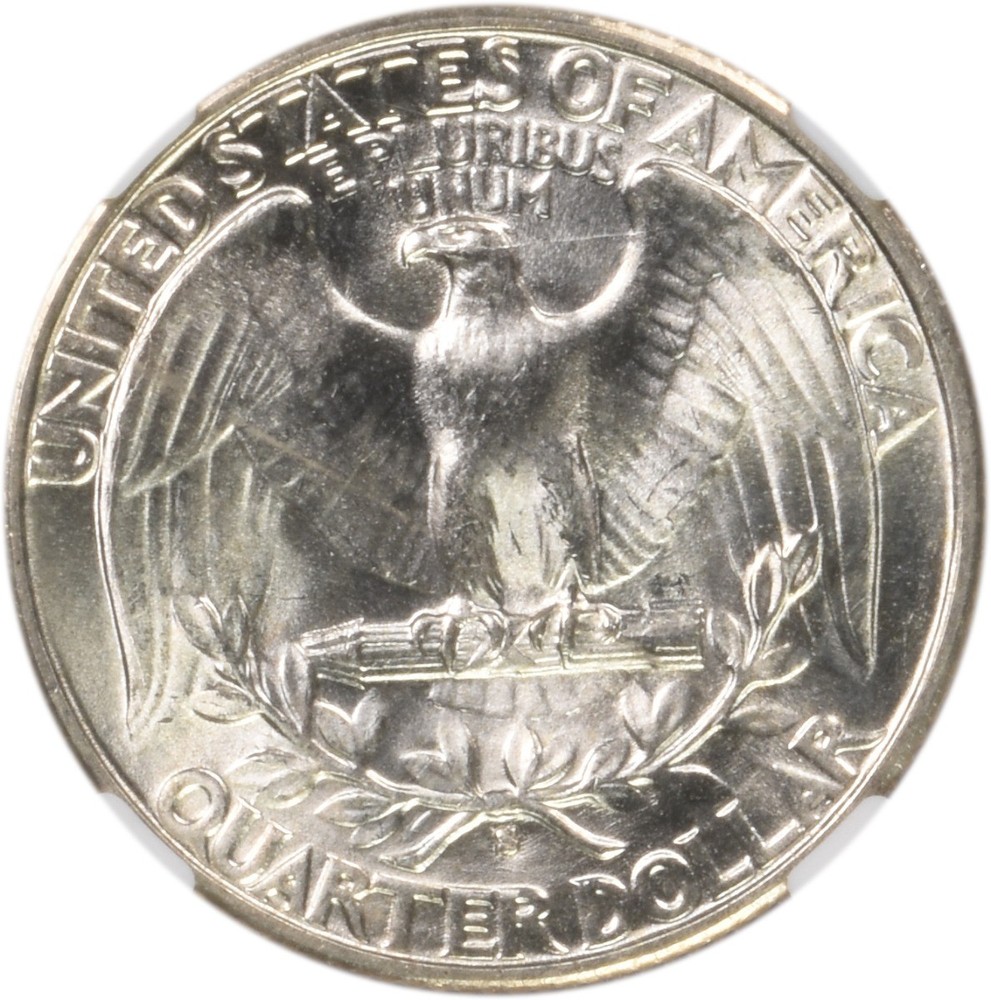 1932-S Washington Silver Quarter MS65 NGC