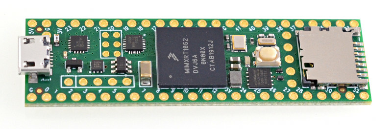 PJRC Teensy 4.1 iMXRT1062 Microcontroller Development Board w/ 2X 8MB PSRAM ICs