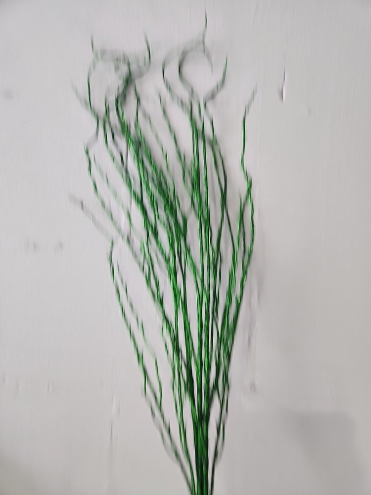 Bethleham Light Green Glitter Sprig With Led Light Timer Twinkle Battery Powered