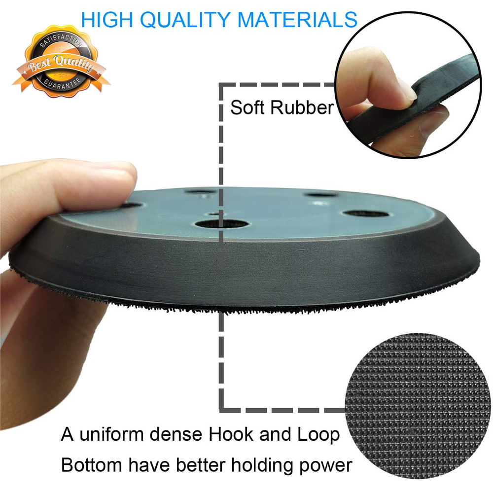 5 Inch Sander Pad Hook Loop Replacement for 333 333VS Random Orbit