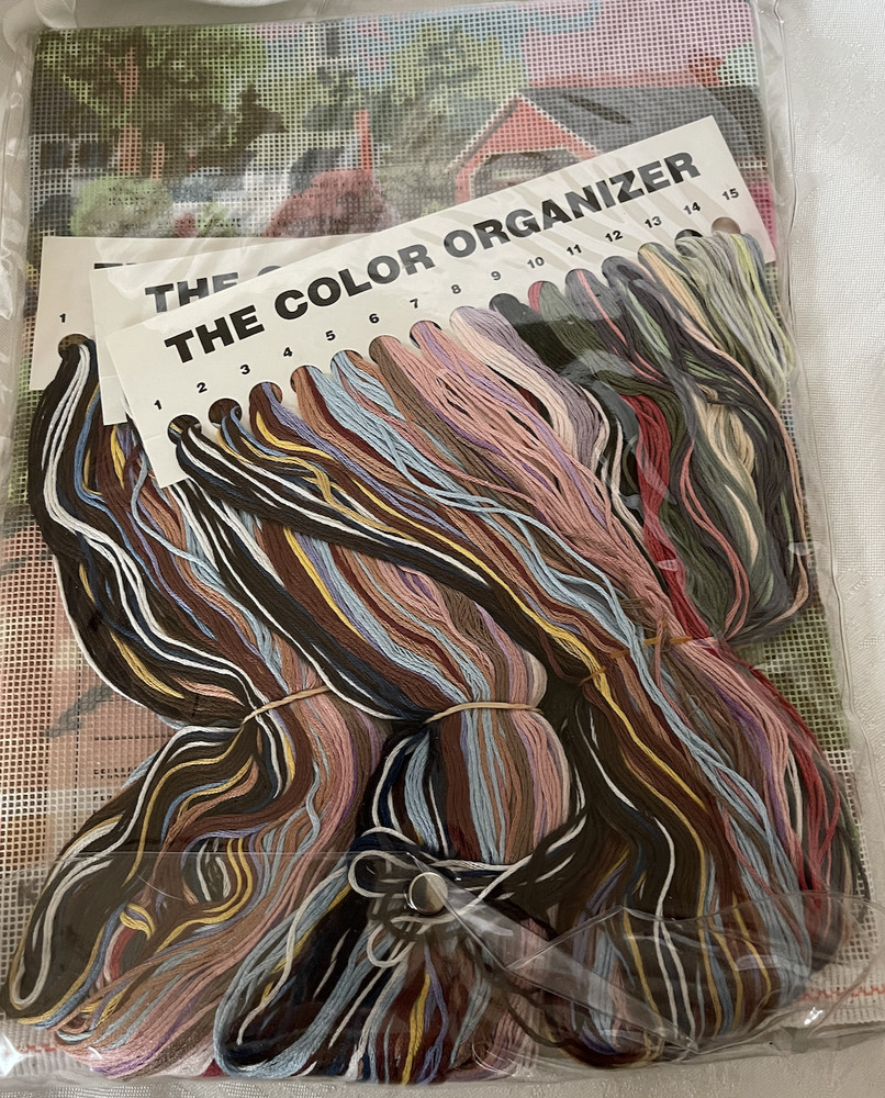 Elsa Williams Heritage Series - Needlepoint Kit - FRANKLIN CORNER