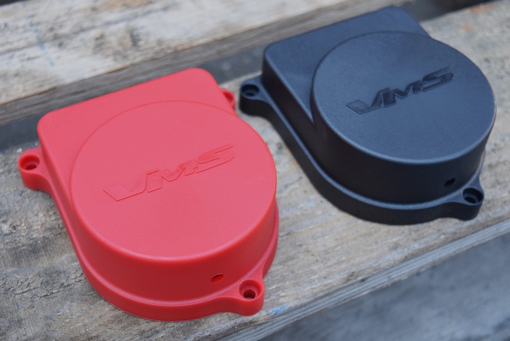 VMS Racing Red Distributor Cap Delete B16 B18A/B D15 D16 DCD001RD