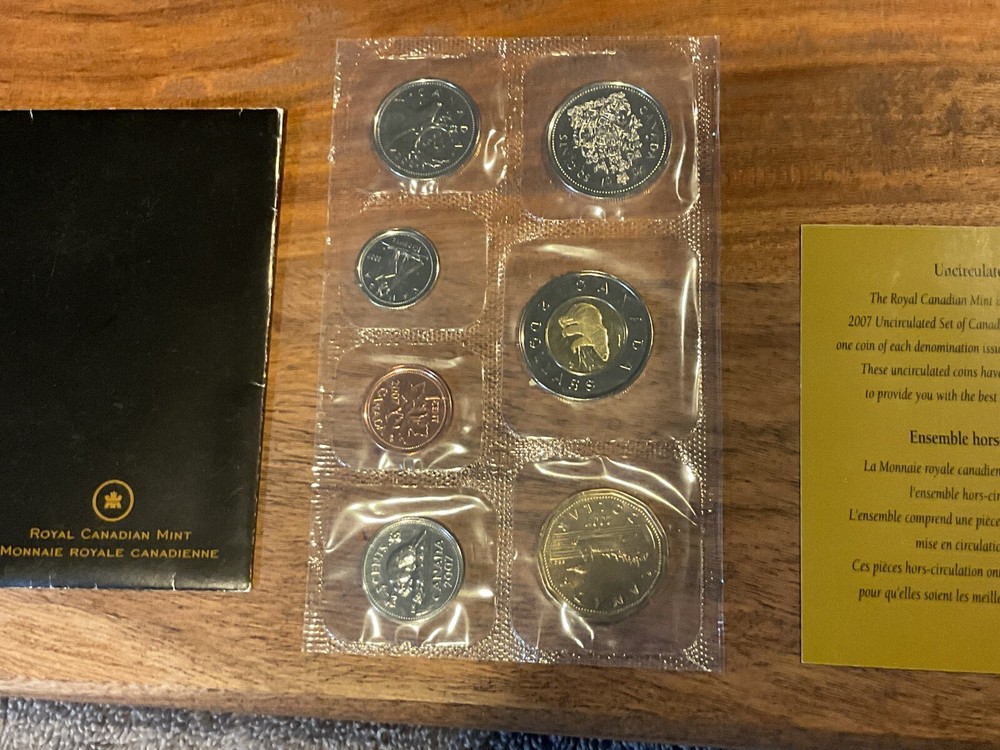 2007 CANADIAN UNCIRCULATED COIN SET