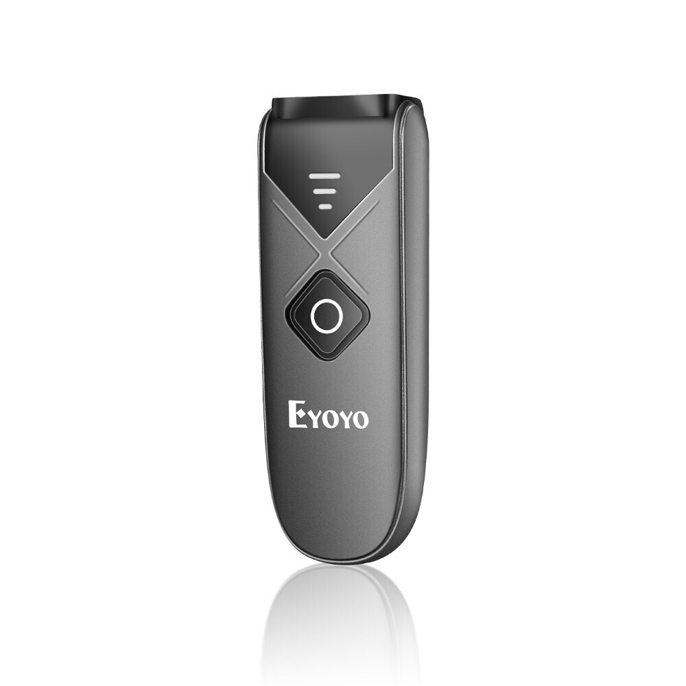EYOYO Mini Wireless 2D QR Code Barcode Scanner Bluetooth USB Reader for PC Phone