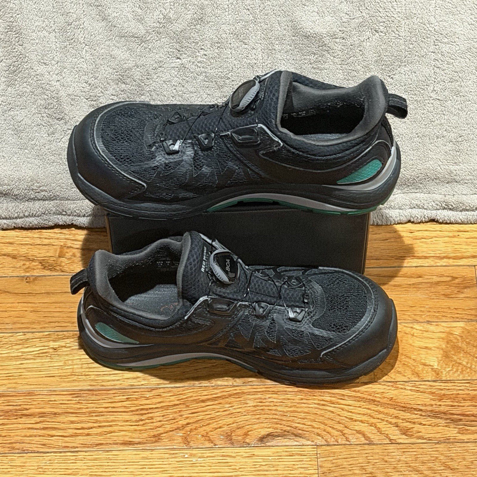 Red Wing Boa Shoes Women's US 7.5 Cooltech Athletics Work Shoe Black 2320 Steel