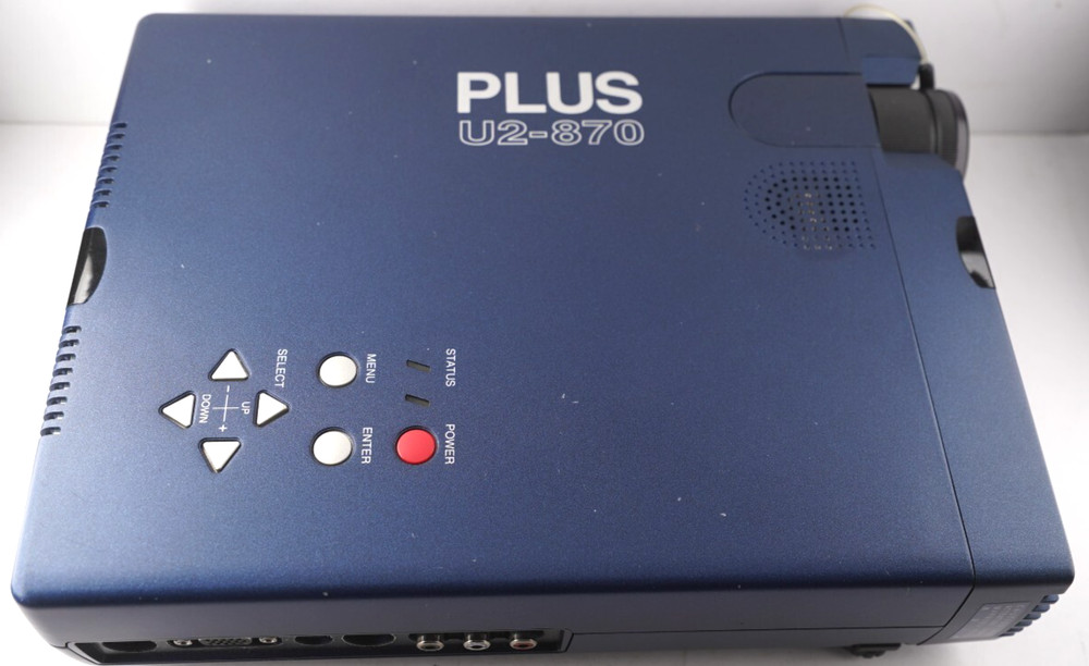PLUS U2-870 DATA DLP PORTABLE PROJECTOR - Good Working Condition