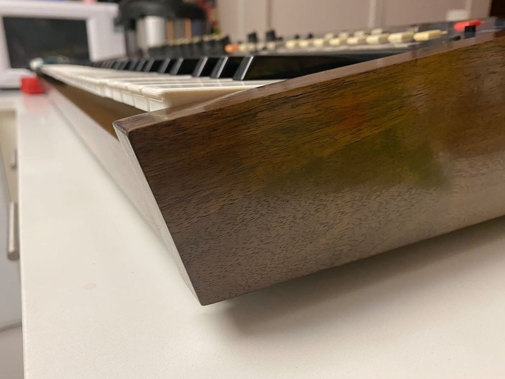 Korg PolySix Synthesizer Replacement Solid Walnut Chassis / Body / Casee