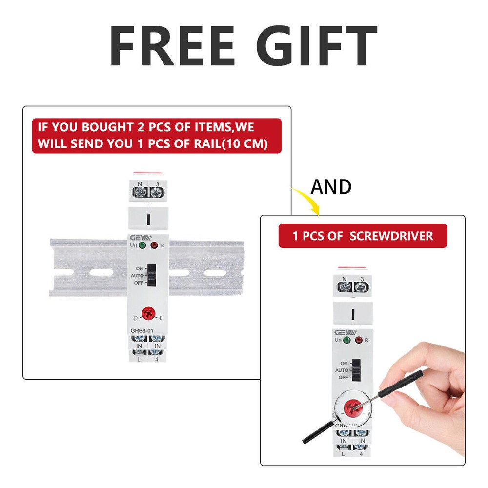 GEYA Temperature Control Relay Thermostat Control relay Temp Sensor with Sensor
