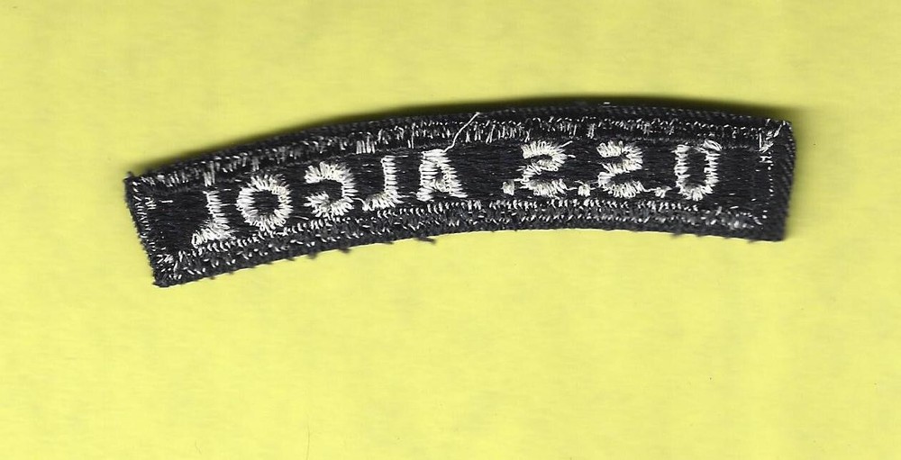 Vintage Navy USS ALGOL Shoulder Patch