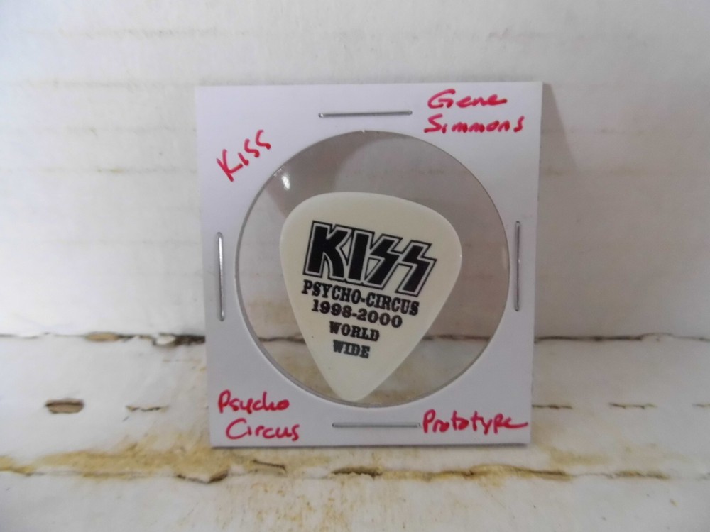 KISS "GENE SIMMONS" 1998~2000 GUITAR PICK~READ DESCRIPTION #14~20