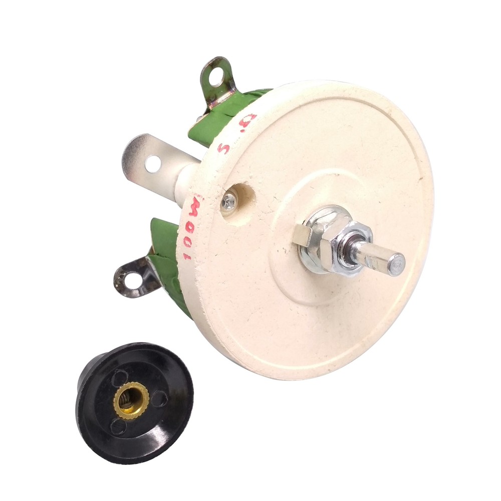 100W 5 OHM High Power Wirewound Potentiometer, Rheostat, Variable Resistor
