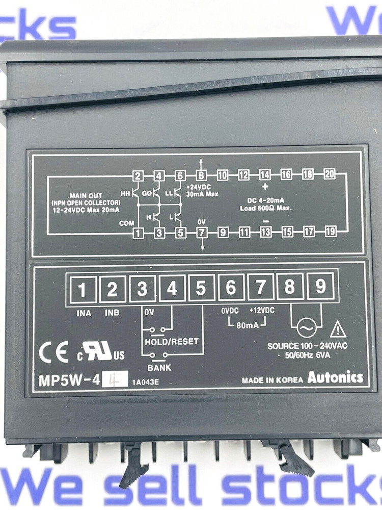 AUTONICS MP5W-44 Pulse Meter