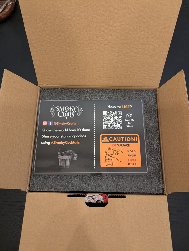 cocktail smoker kit with torch