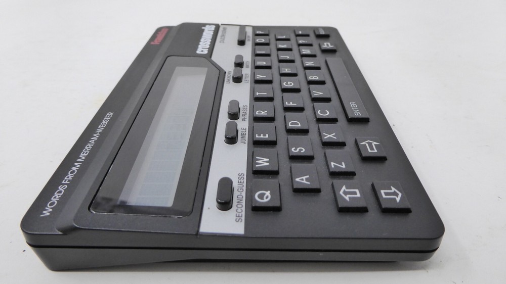 Franklin Crosswords Puzzle Solver Model CW-50 Tested/Works