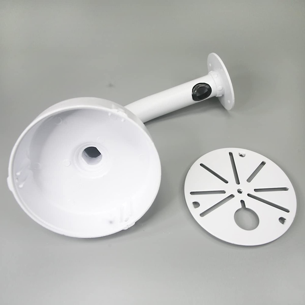 Security Camera Mount Bracket, Dome Universal White