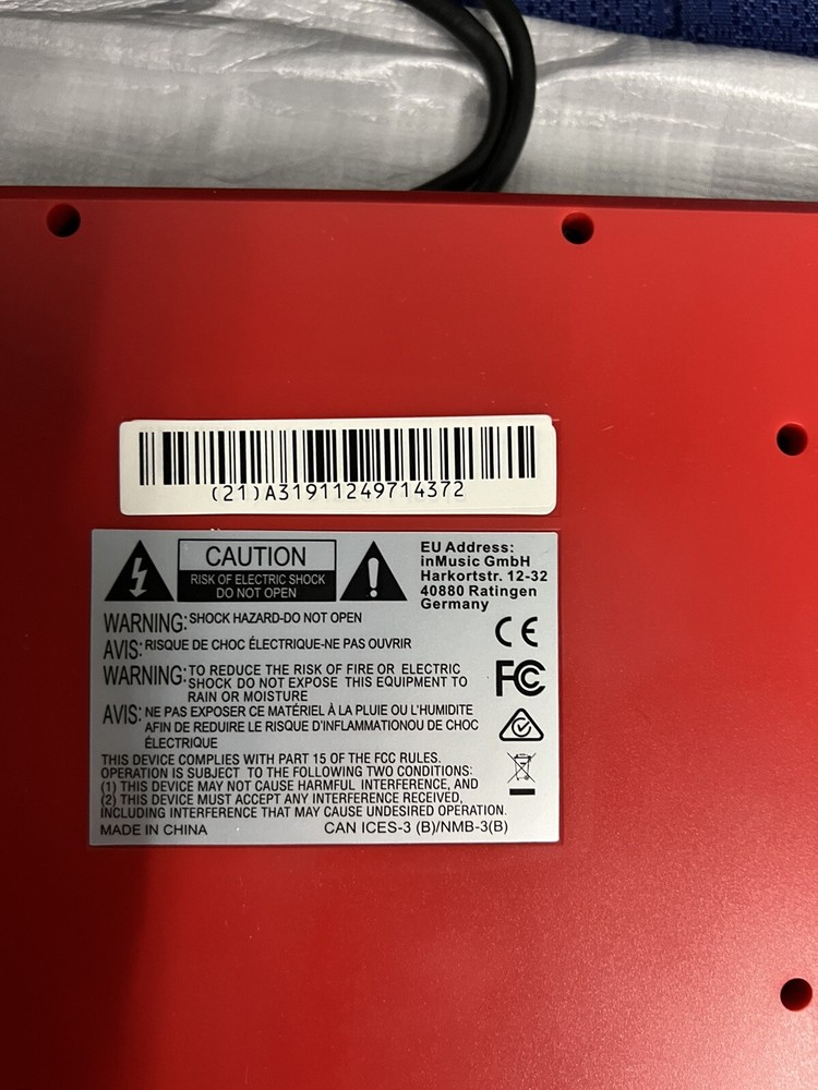 Akai Professional Fire FL Studio USB Midi Pad Controller Open Box