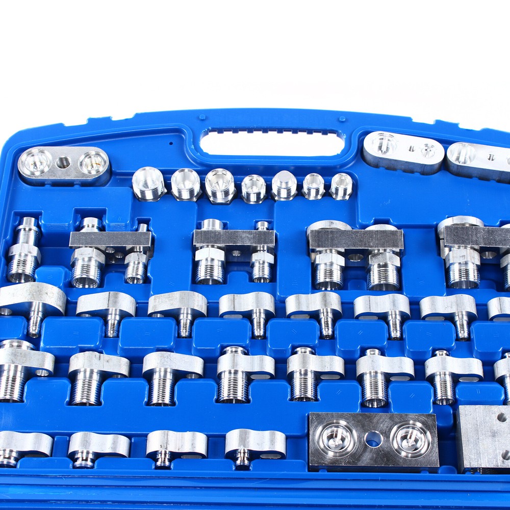 56pcs Air Conditioning Leak Test Kits Detector Detection Tools Auto Repair Tool