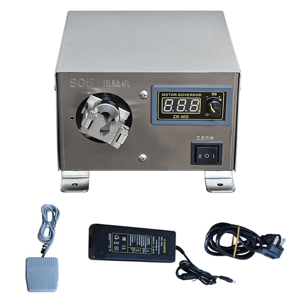 Industrial Electric Coarse Copper Wire Shielded Twisting Machine AdjustableSpeed