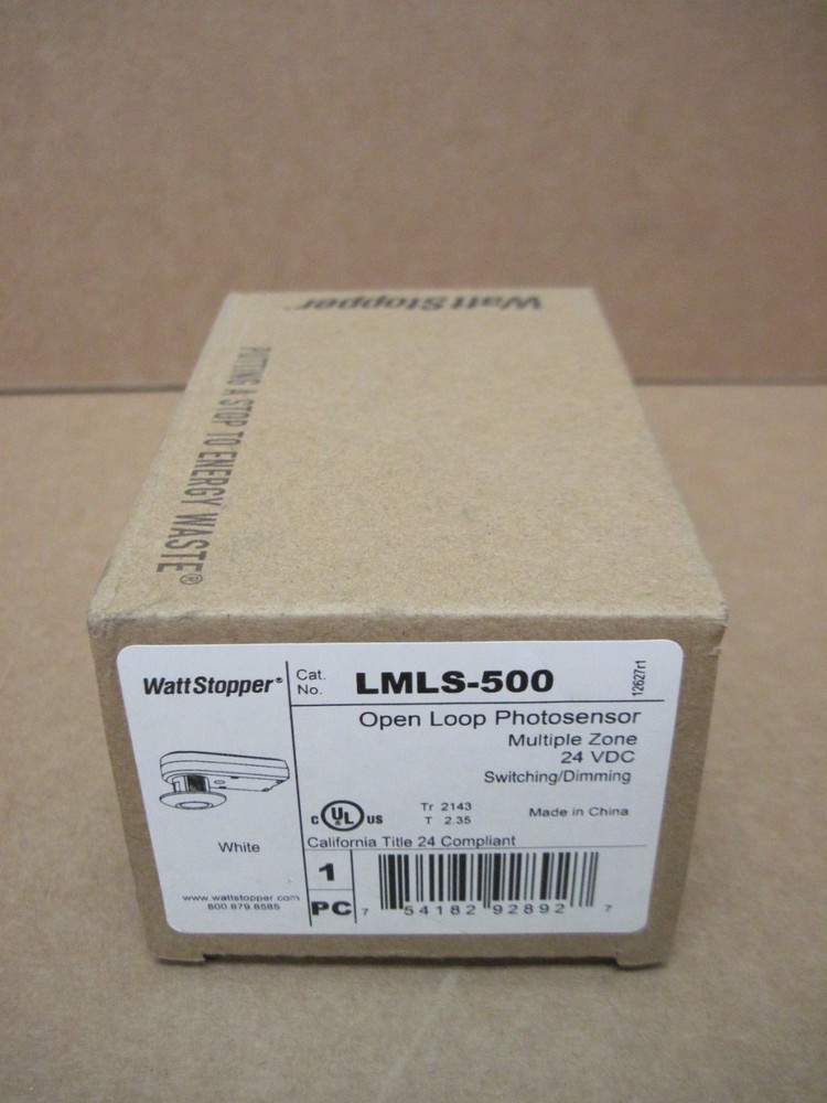 WattStopper LMLS-500 Open Loop Photosensor Multi Zone 24VDC Switching/Dimming