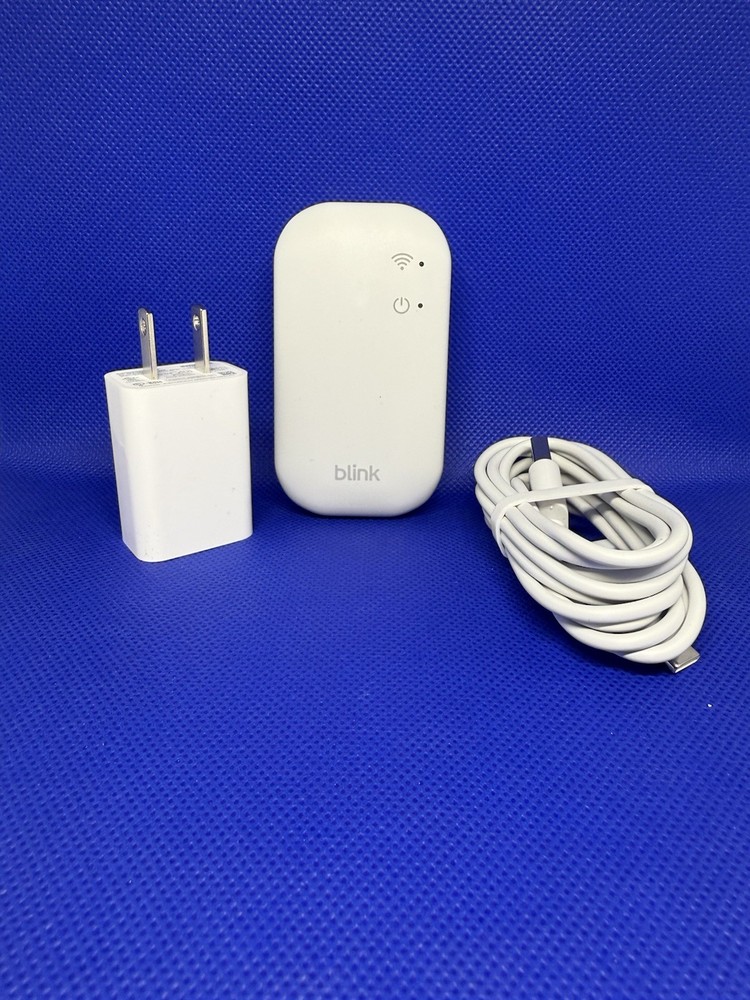 Blink Sync Module White Wi-Fi with Power Adapter and USB Cable