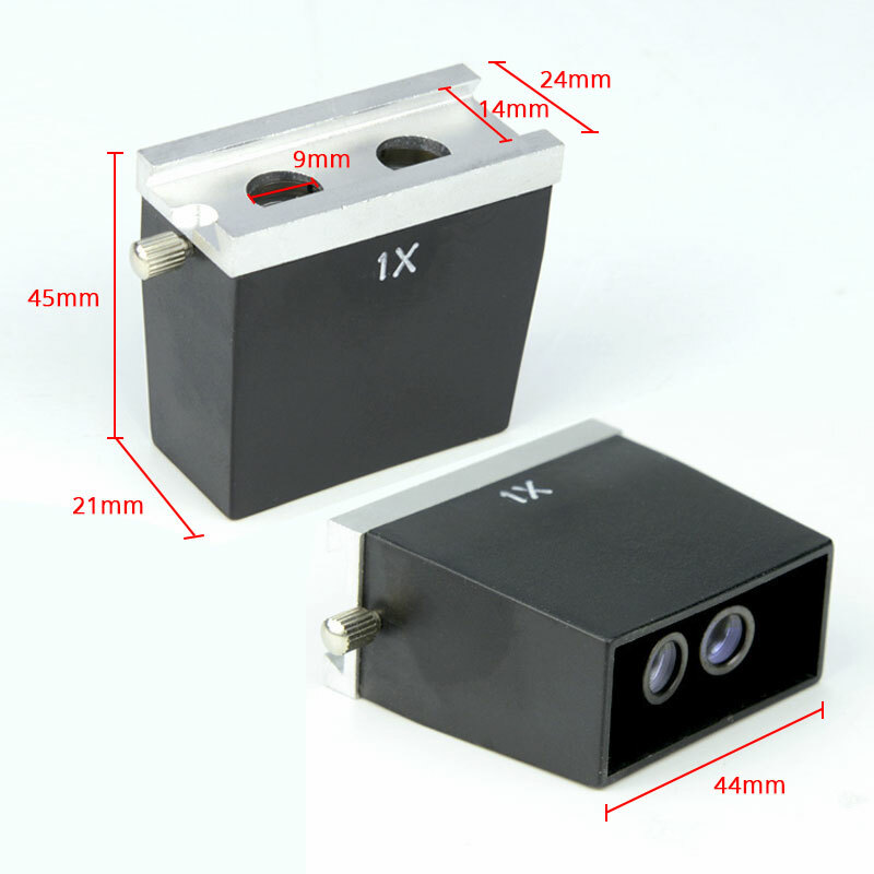 1X/2X/3X/4X Binocular Optical Microscope Parts Stereo Microscope Objective Lens
